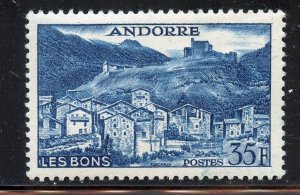 Andorra,  French # 137, Mint Never Hinge