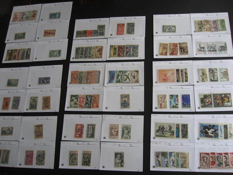 FRANCE collection of old stuff in sales cards, unverified, check them out! 