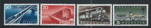 SWITZERLAND SC# 308-11 FVF/OG 1947