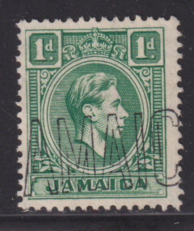 Jamaica 149 King George VI 1d 1951