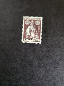 Stamps Cape Verde Scott #156 hinged