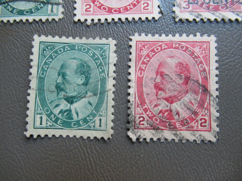 Early Canadian Misc. Stamps used 