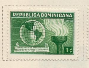 Dominican Republic 1938 Early Issue Fine Mint Hinged 1c. 272698