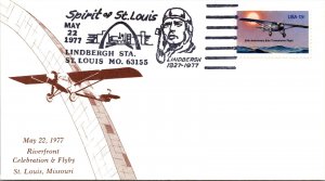 SPIRIT OF ST. LOUIS 50th ANNIVERSARY OF LINDBERGH'S ST. LOUIS FLIGHT 1977