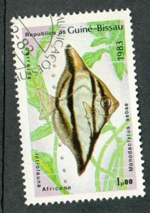 Guinea Bissau 498 Fish used  single