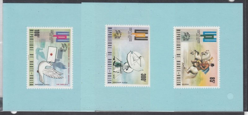 Burkina Faso Sc 339-41,C197-9 NH Proofs of 1974 - UPU 