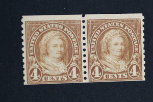 United States #601 Coil Pair MNH