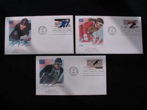 US – 1980 – Set of 3X Olympic Covers