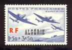 1945 Algeria Scott B43 Planes over fields MNH