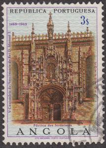 Angola #550 St. Jeronimo's Monastery USED