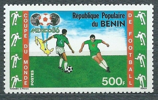 1986 Benin 440 1986 FIFA World Cup in Mexico 5,00 €