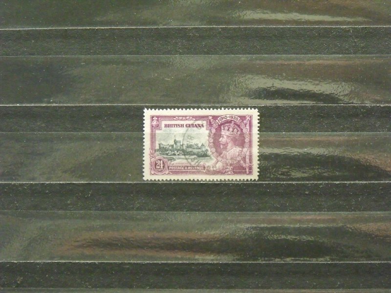 5639   Br Guiana   Used # 226   Silver Jubilee Issue           CV$ 20.00