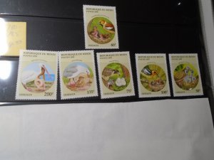 Benin  #  780-85  MNH Birds