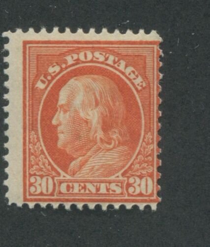 1914 US Stamp #420 30c Mint Hinged Average Original Gum 