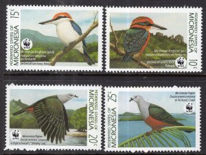 Micronesia 106-109 Birds MNH VF