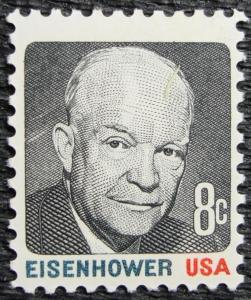 US #1394 MNH Single Dwight D Eisenhower SCV $.25 L10