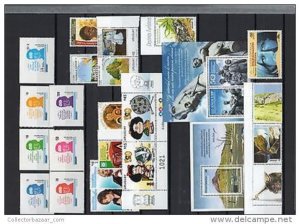 Uruguay MNH stamp collection complete year set 2010 to 2014  Catalog value $800