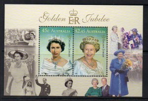 AUSTRALIA SGMS2172 2002 GOLDEN JUBILEE MNH