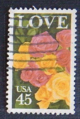 USA, Flowers, (№1554-Т)