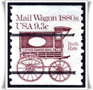 ♦SC#1903a 9.3¢ Mail Wagon Precancelled (Used) 