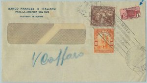 67549 - COLOMBIA - Postal History - COVER 1940 - Gold MINING - Coffee