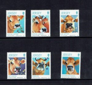 Jersey: 2013, Jersey Cows, MNH Set