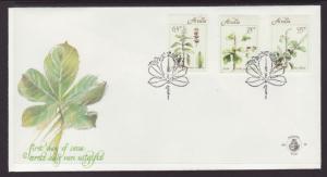 Aruba 70-72 Flowers U/A FDC