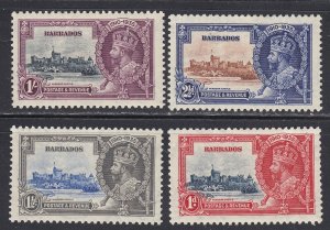 Barbados #186-189 Mint Set