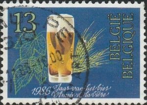 Belgium, #1259 Used  From 1986