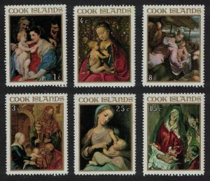 Cook Is. Christmas Renaissance Paintings Rubens 6v 1967 MNH SG#256-261