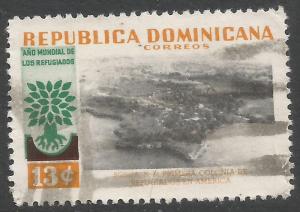 DOMINICAN REPUBLIC 524 VFU 349A-3