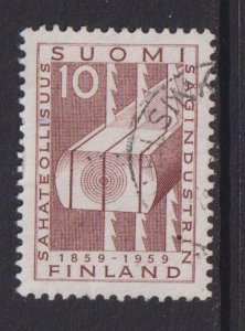 Finland    #361  used  1959  saw cutting log 10m