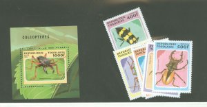 Togo #1706-11/1712  Single (Complete Set)