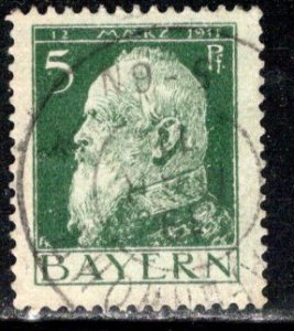 German States Bavaria Scott # 78, used