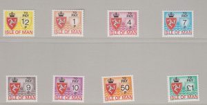 Isle of Man 1975 Postage due , U/Mint