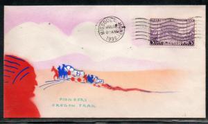 US #783 Montana FDC Risko Cachet Unaddressed A868