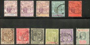 Mauritius Grouping - UF-VFH - SCV $8.50