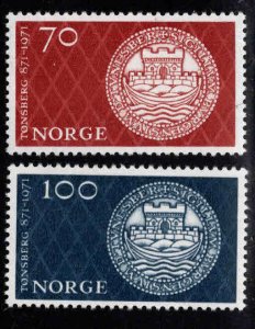 Norway Scott 568-569 MH* 1971 set