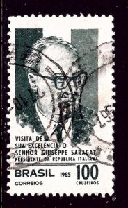 Brazil 1010 Used 1965 issue    (ap3979)