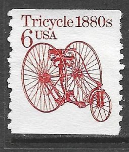 USA 2126: 6c Tricycle, used, VF