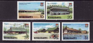 Kiribati-Sc#360-4-Unused NH set-Hotel-Airport-1980-