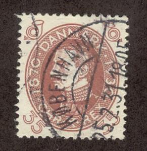 DENMARK SC# 218 F-VF U 1930