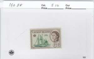 Cayman Islands 160 Schooner mnh