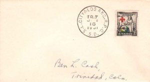 United States U.S. R.P.O.'s S.L. City & Los Ang. S. D. 1931 972-L-1  Philatelic.