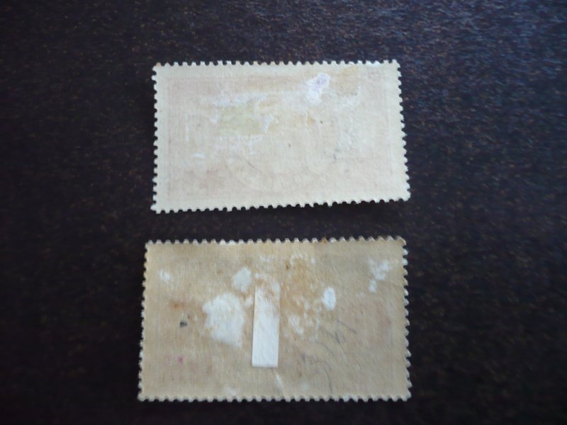 Stamps - St. Pierre Miquelon - Scott# B1-B2 - Mint Hinged Part Set of 2 Stamps