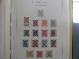 GERMANY MNH 1949-1972 (4) LIGHTHOUSE & SCHAUBEK ALBUMS COMPLETE  SIGNED (38)