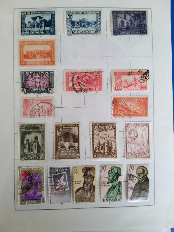 Lot Old Spain used/unused hinged