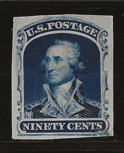 39P3, 90¢ INDIA PROOF, SCOTT $1250