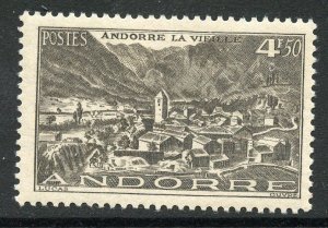 Andorra,  French # 94, Mint Hinge Remain.