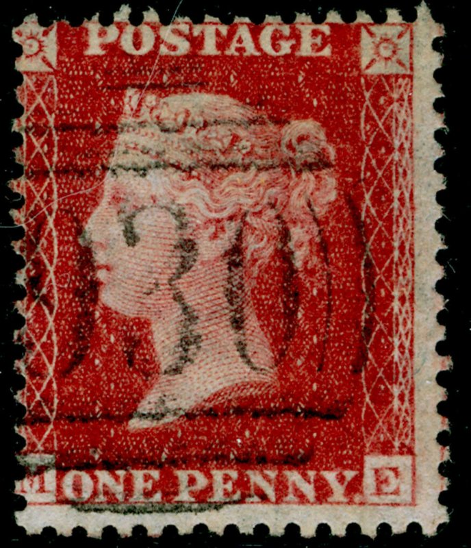 SG40, 1d rose-red PLATE 56, LC14, FINE USED. Cat £18. ME